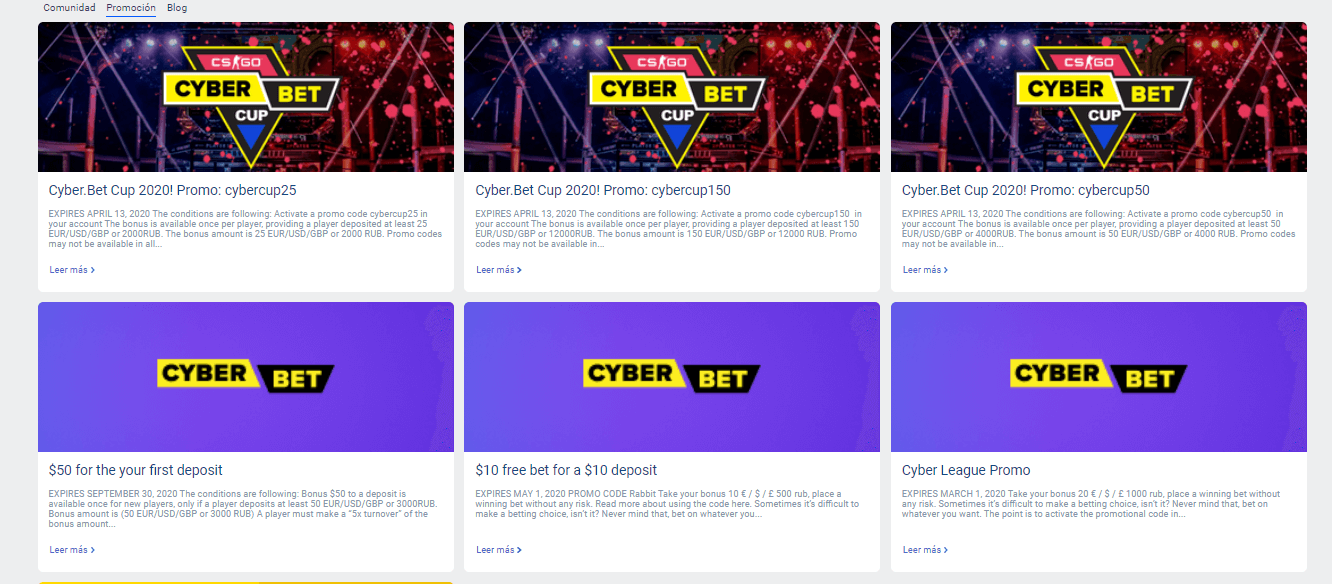 Cyber.bet promotion